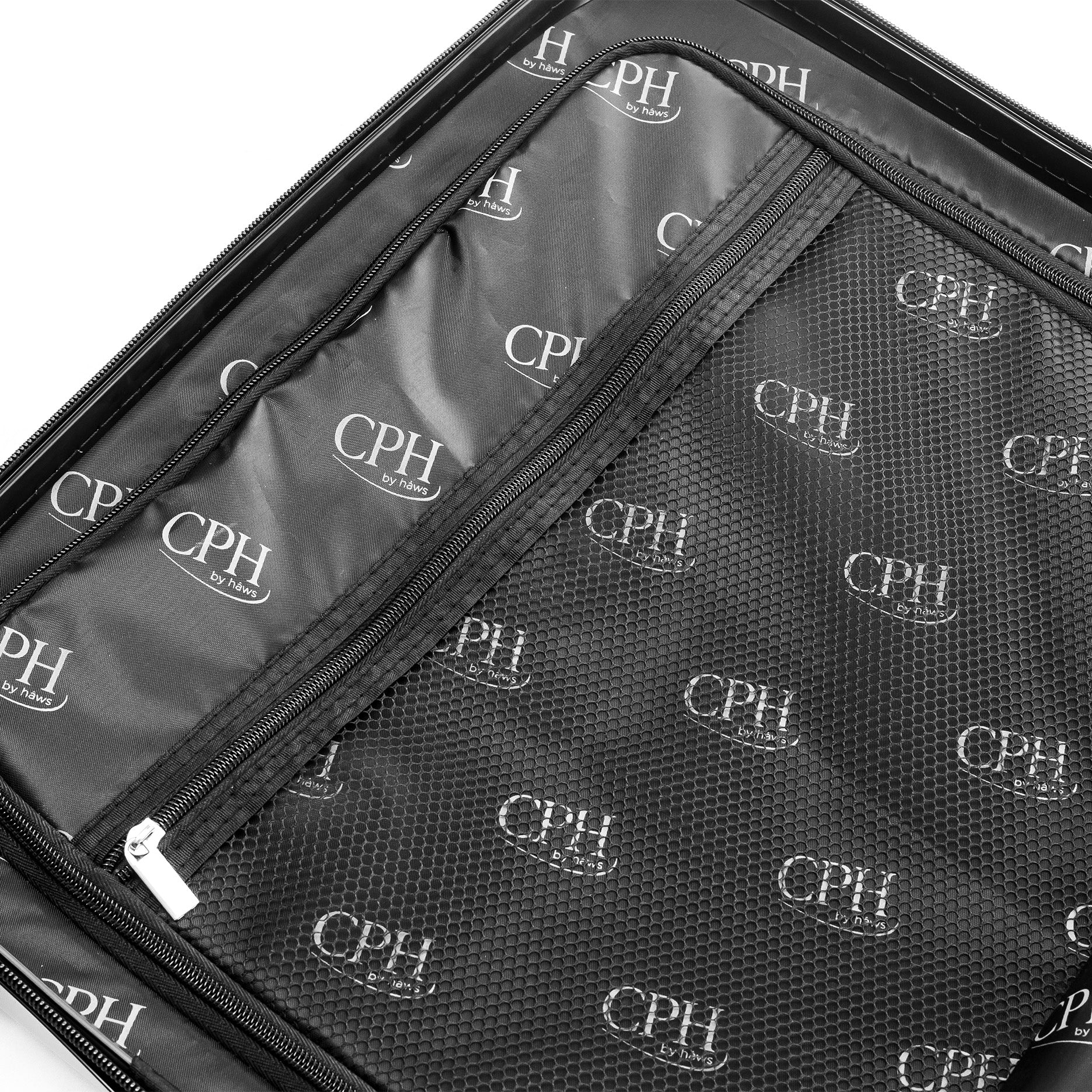 Copenhagen kuffertsæt 3 stk champagne